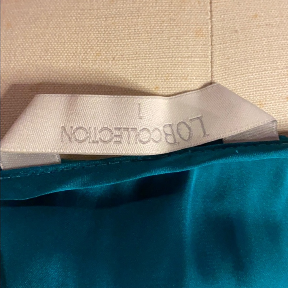 LOB Collection Turquoise Blouse - Picture 4 of 4